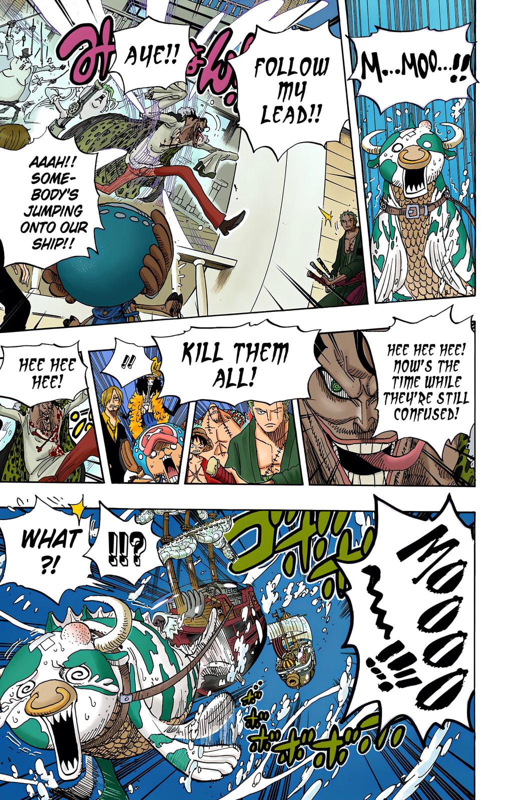 Read One Piece (Colored) chapter 604 image 6 on Lezhin