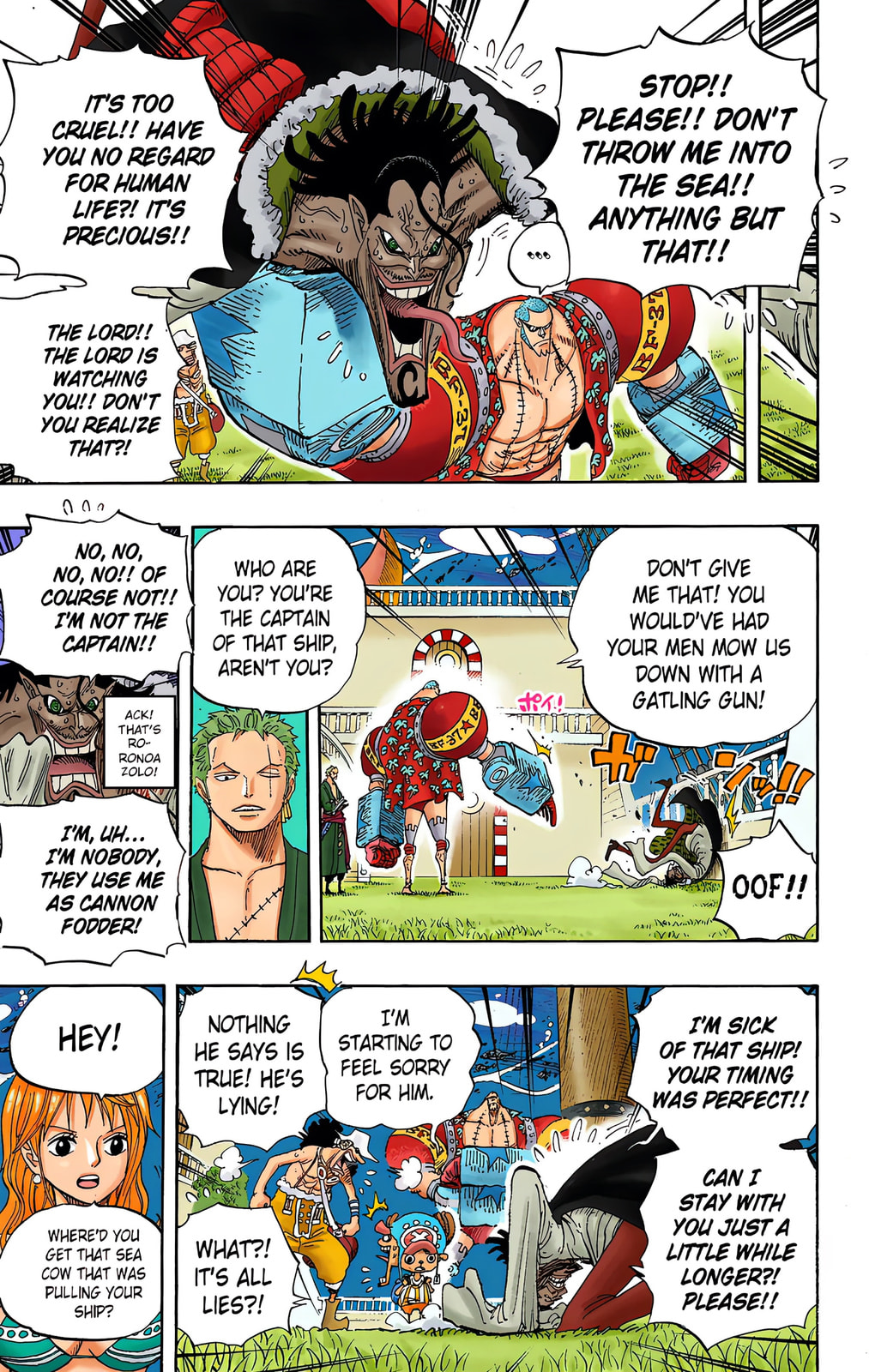Read One Piece (Colored) chapter 604 image 8 on Lezhin