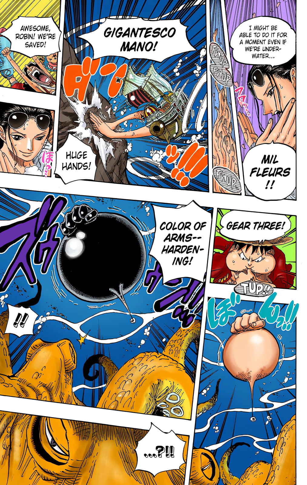 Read One Piece (Colored) chapter 605 image 10 on Lezhin