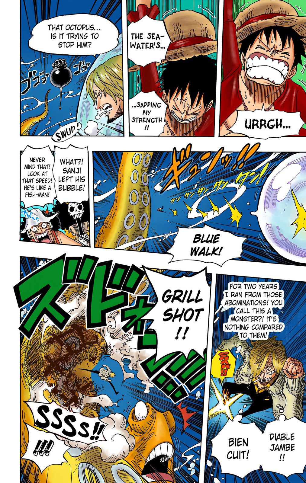 Read One Piece (Colored) chapter 605 image 11 on Lezhin
