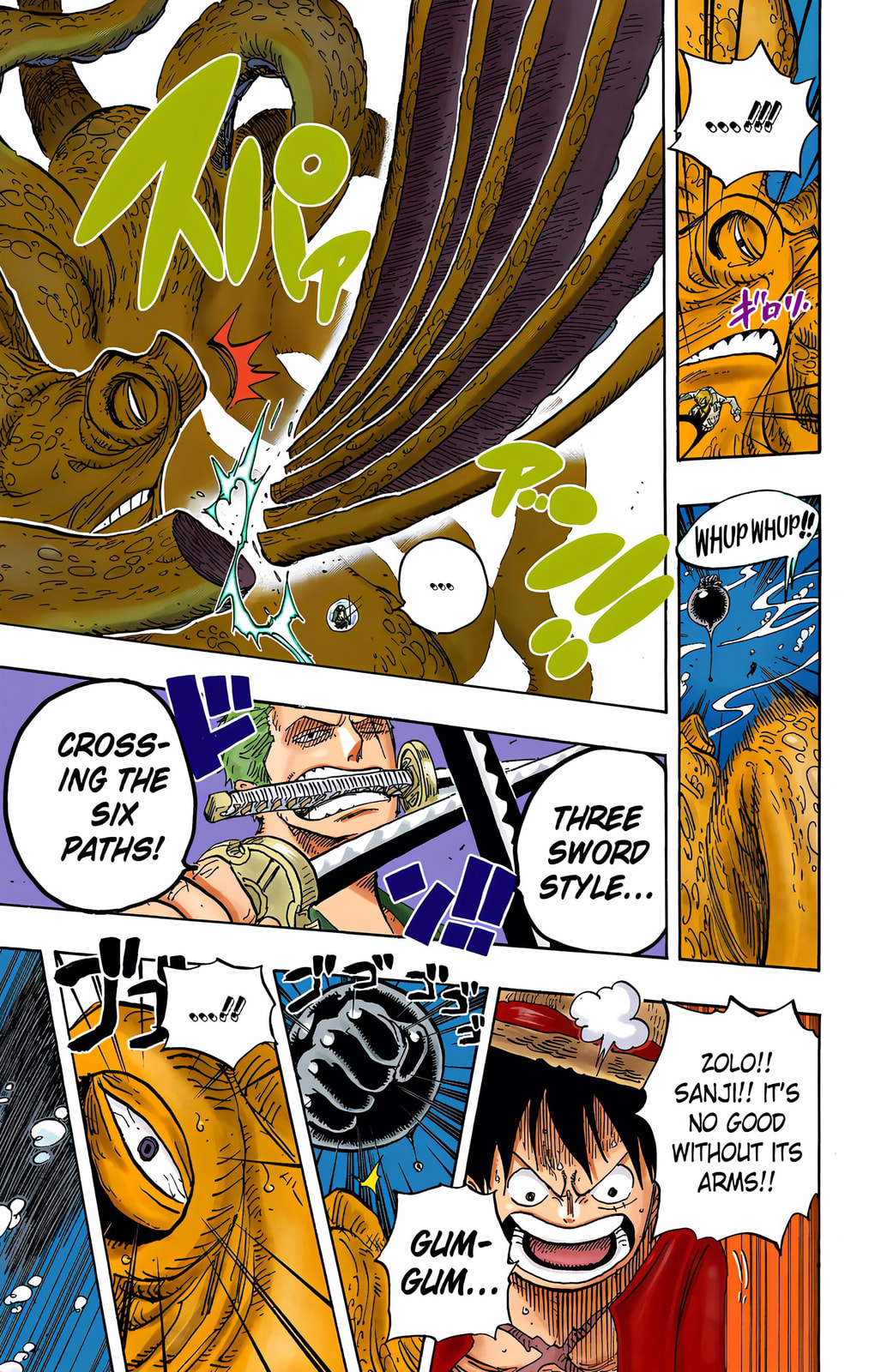 Read One Piece (Colored) chapter 605 image 12 on Lezhin