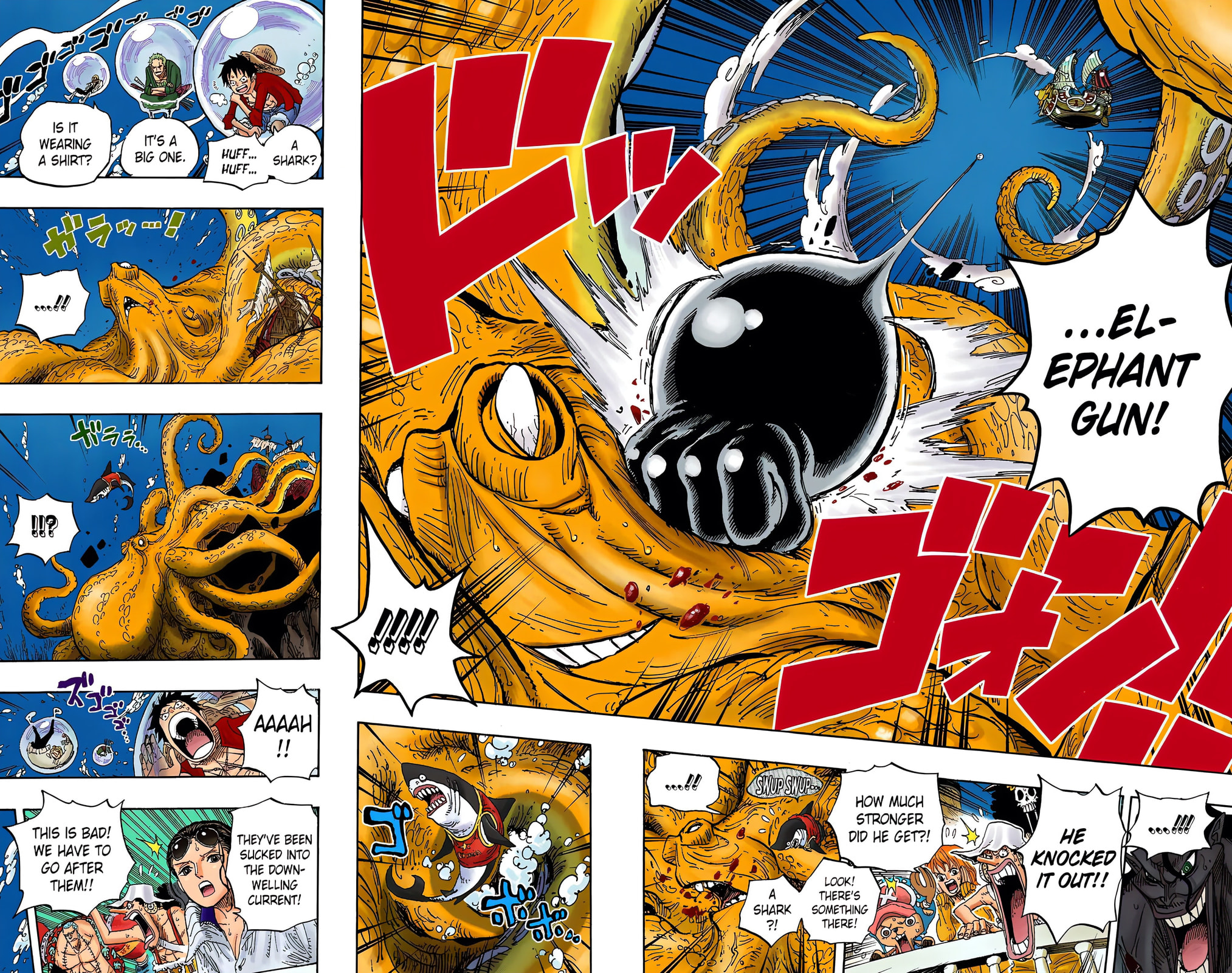 Read One Piece (Colored) chapter 605 image 13 on Lezhin