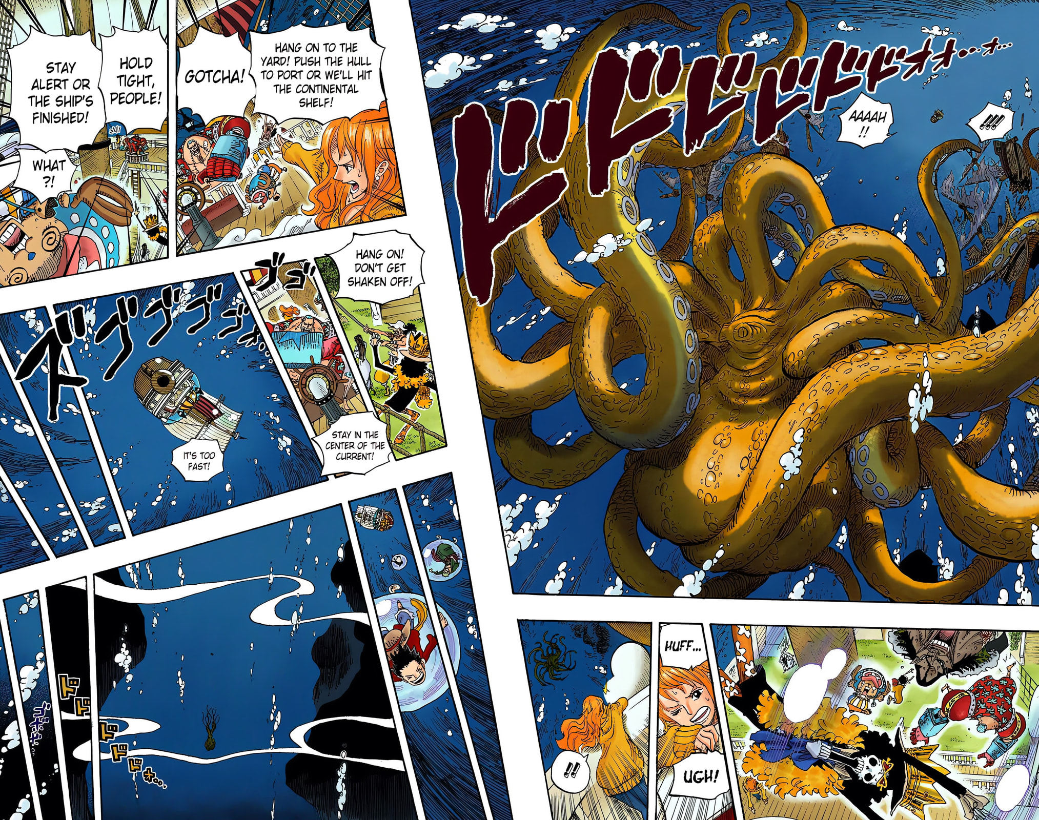 Read One Piece (Colored) chapter 605 image 14 on Lezhin