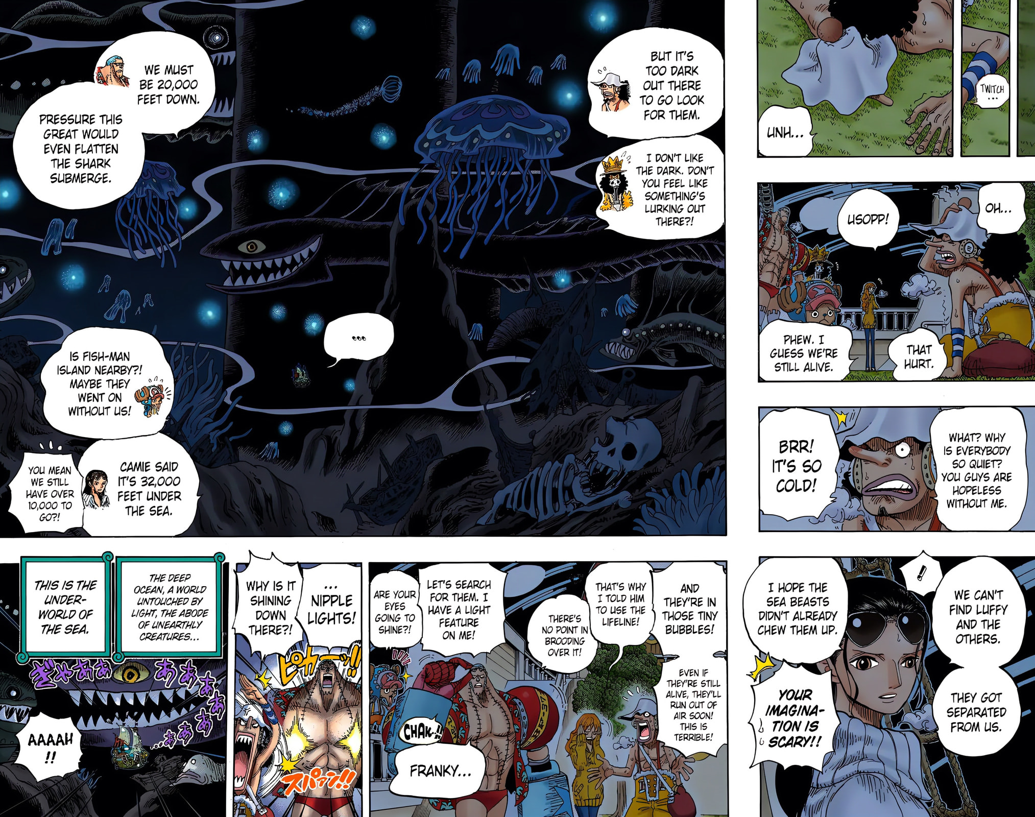 Read One Piece (Colored) chapter 605 image 15 on Lezhin