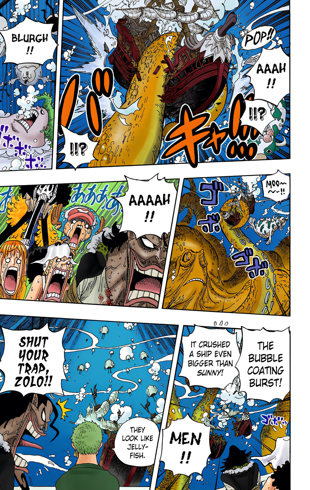 Read One Piece (Colored) chapter 605 image 4 on Lezhin