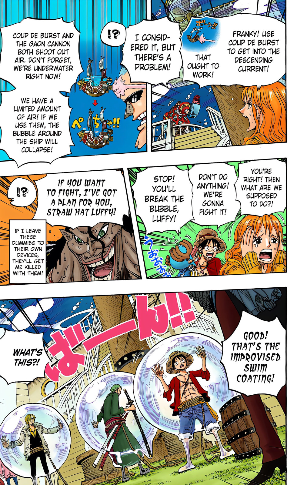 Read One Piece (Colored) chapter 605 image 6 on Lezhin