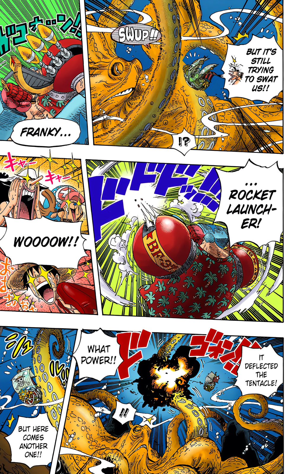 Read One Piece (Colored) chapter 605 image 8 on Lezhin