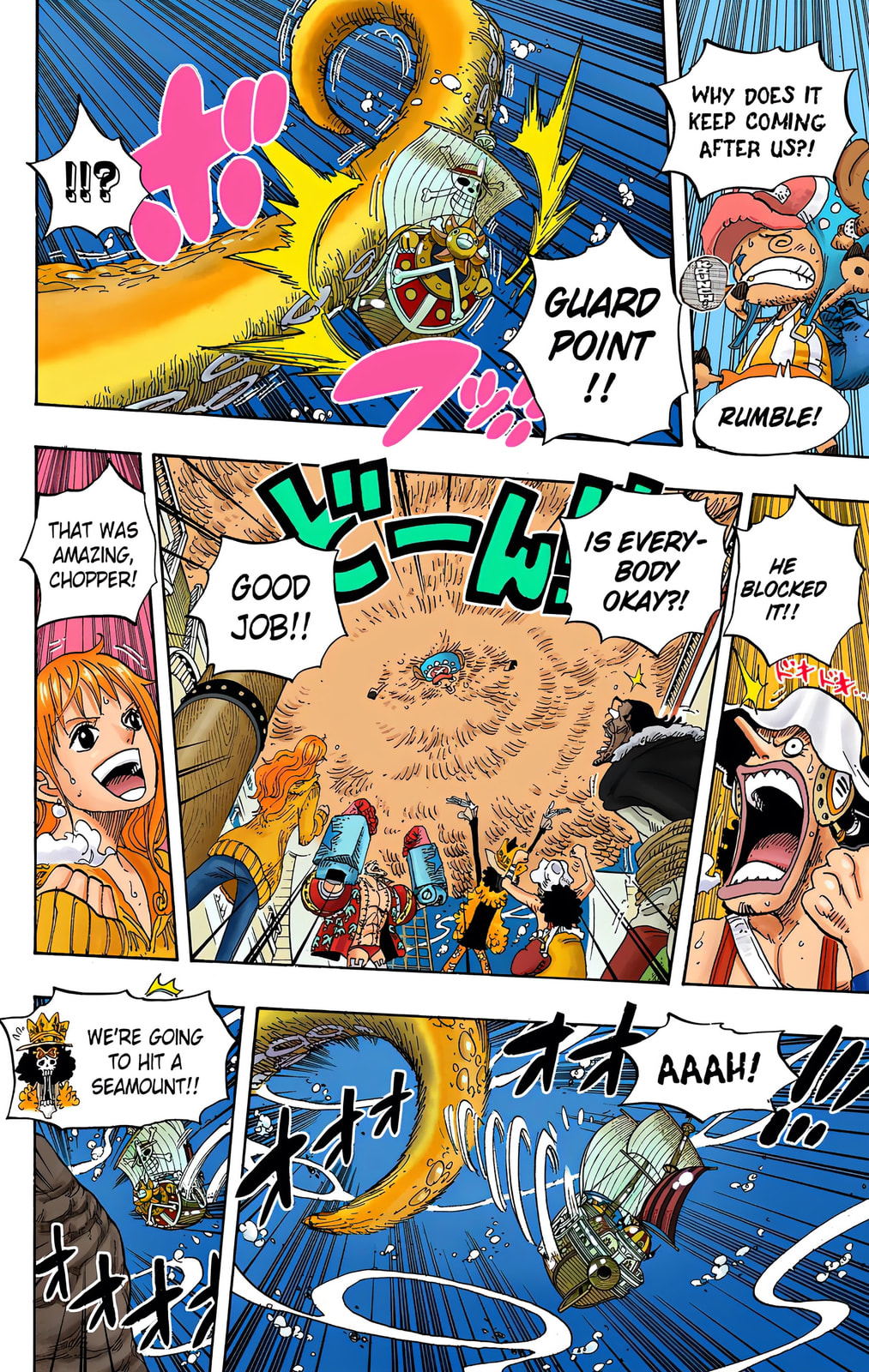 Read One Piece (Colored) chapter 605 image 9 on Lezhin
