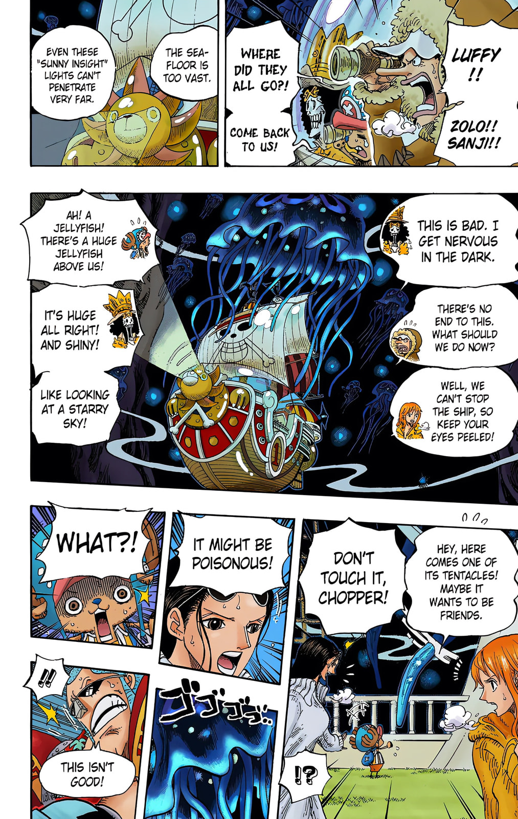 Read One Piece (Colored) chapter 606 image 1 on Lezhin