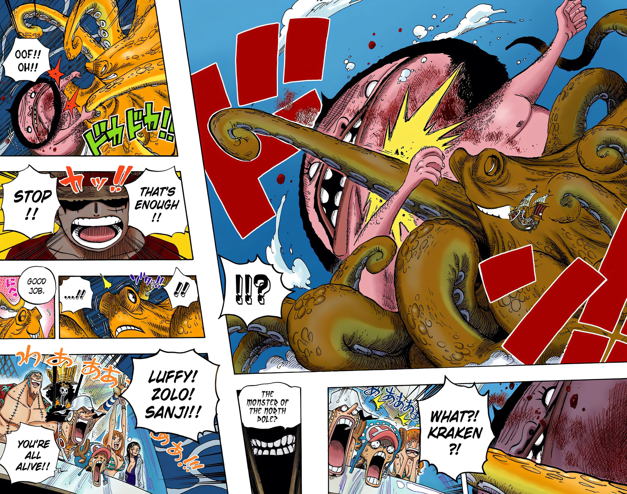 Read One Piece (Colored) chapter 606 image 10 on Lezhin