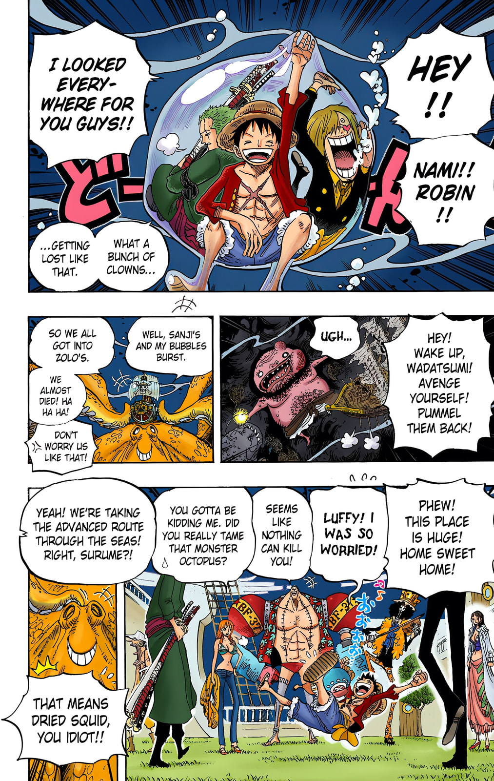 Read One Piece (Colored) chapter 606 image 11 on Lezhin