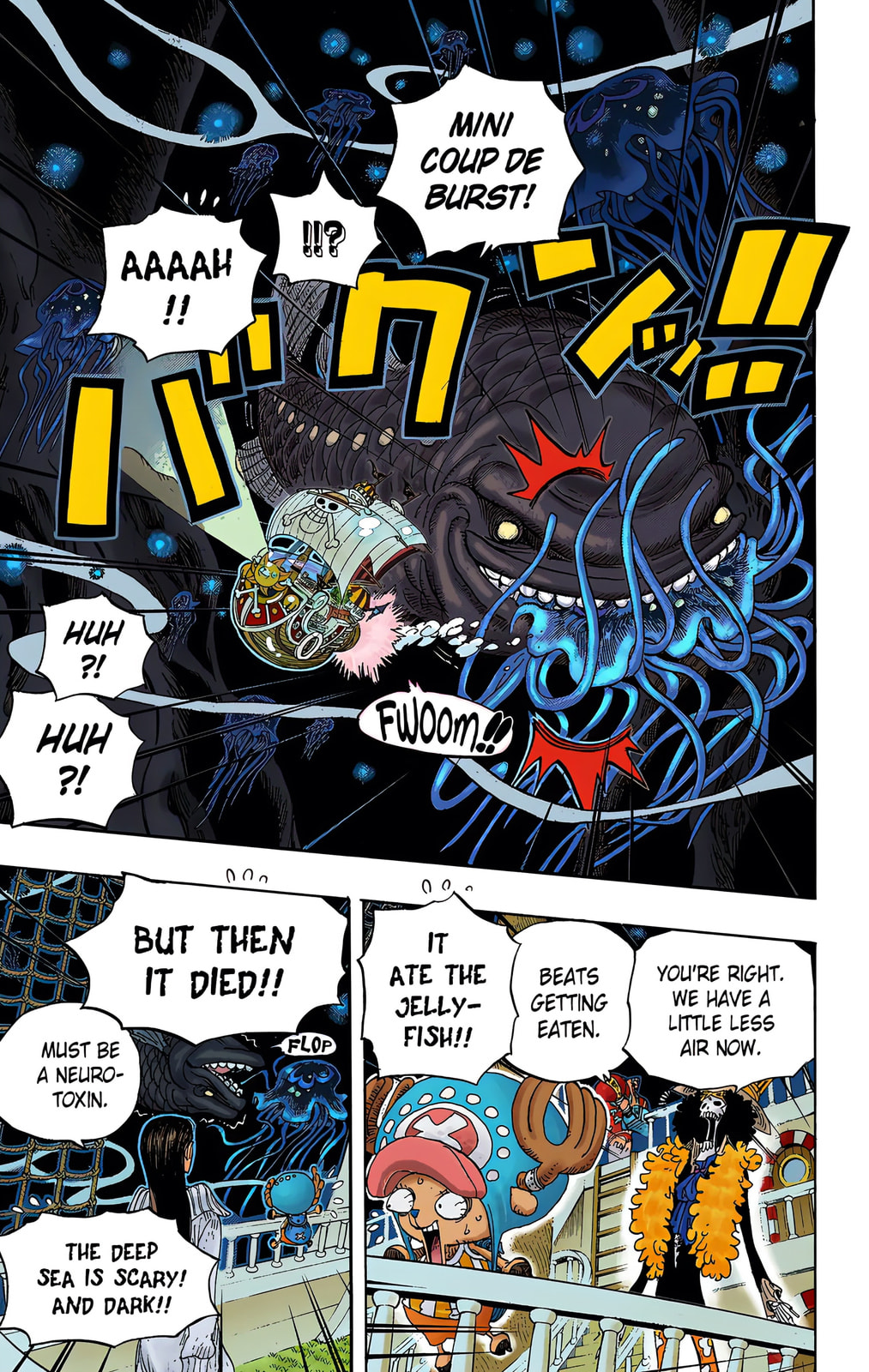 Read One Piece (Colored) chapter 606 image 2 on Lezhin