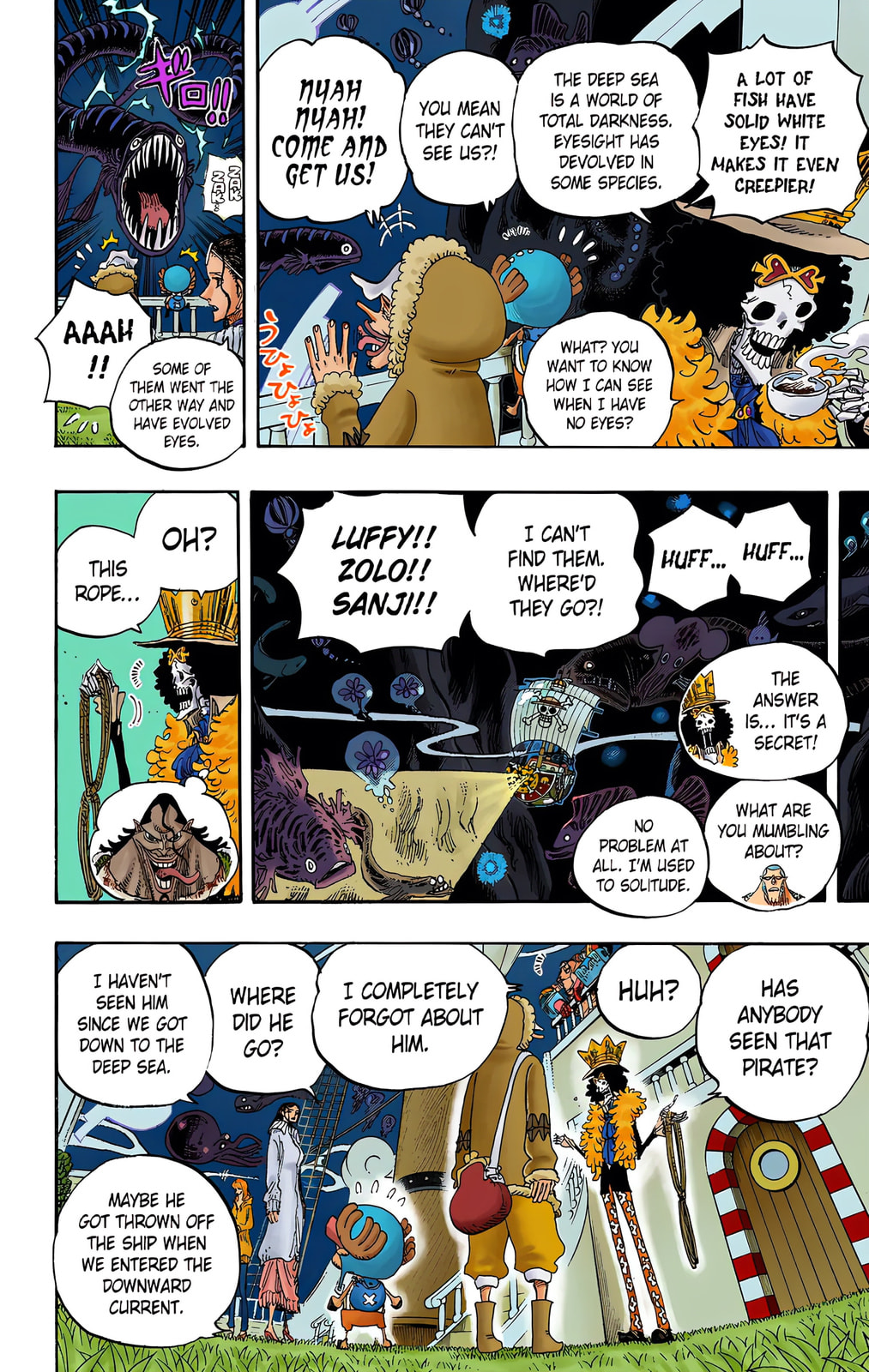 Read One Piece (Colored) chapter 606 image 3 on Lezhin