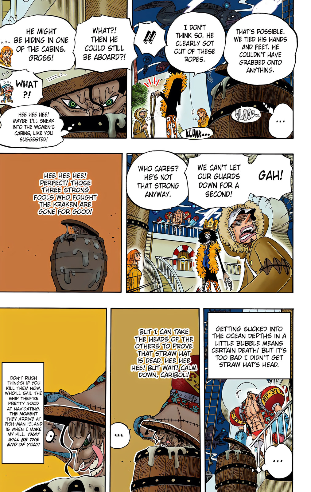 Read One Piece (Colored) chapter 606 image 4 on Lezhin