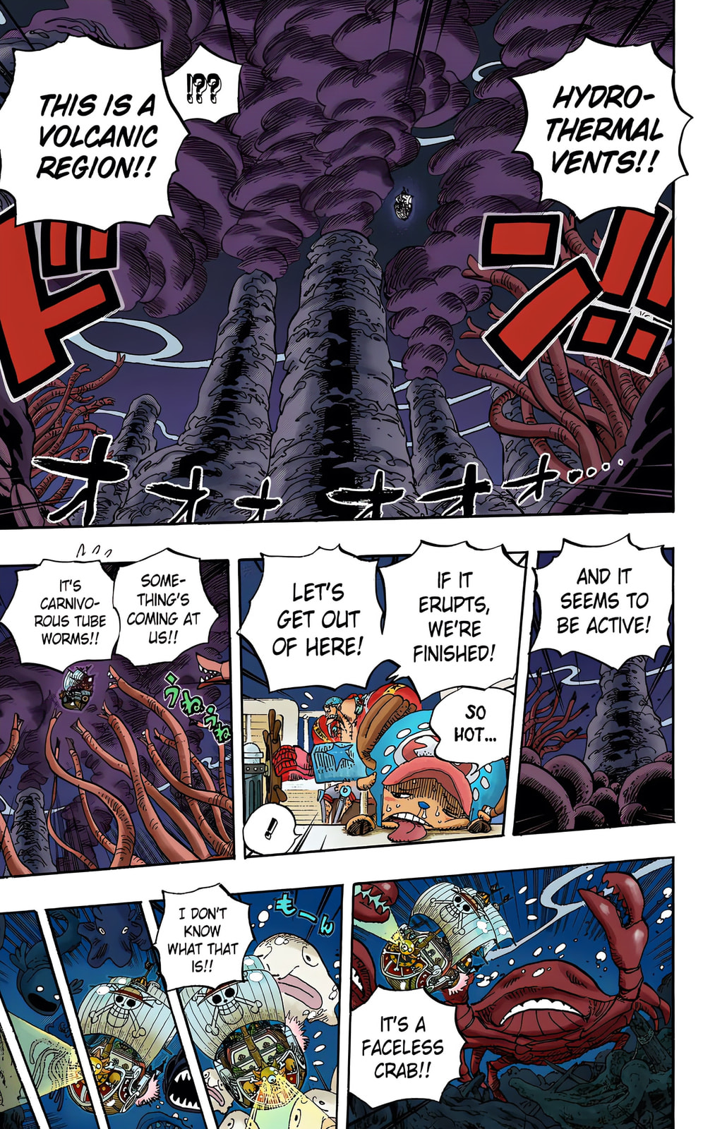 Read One Piece (Colored) chapter 606 image 6 on Lezhin