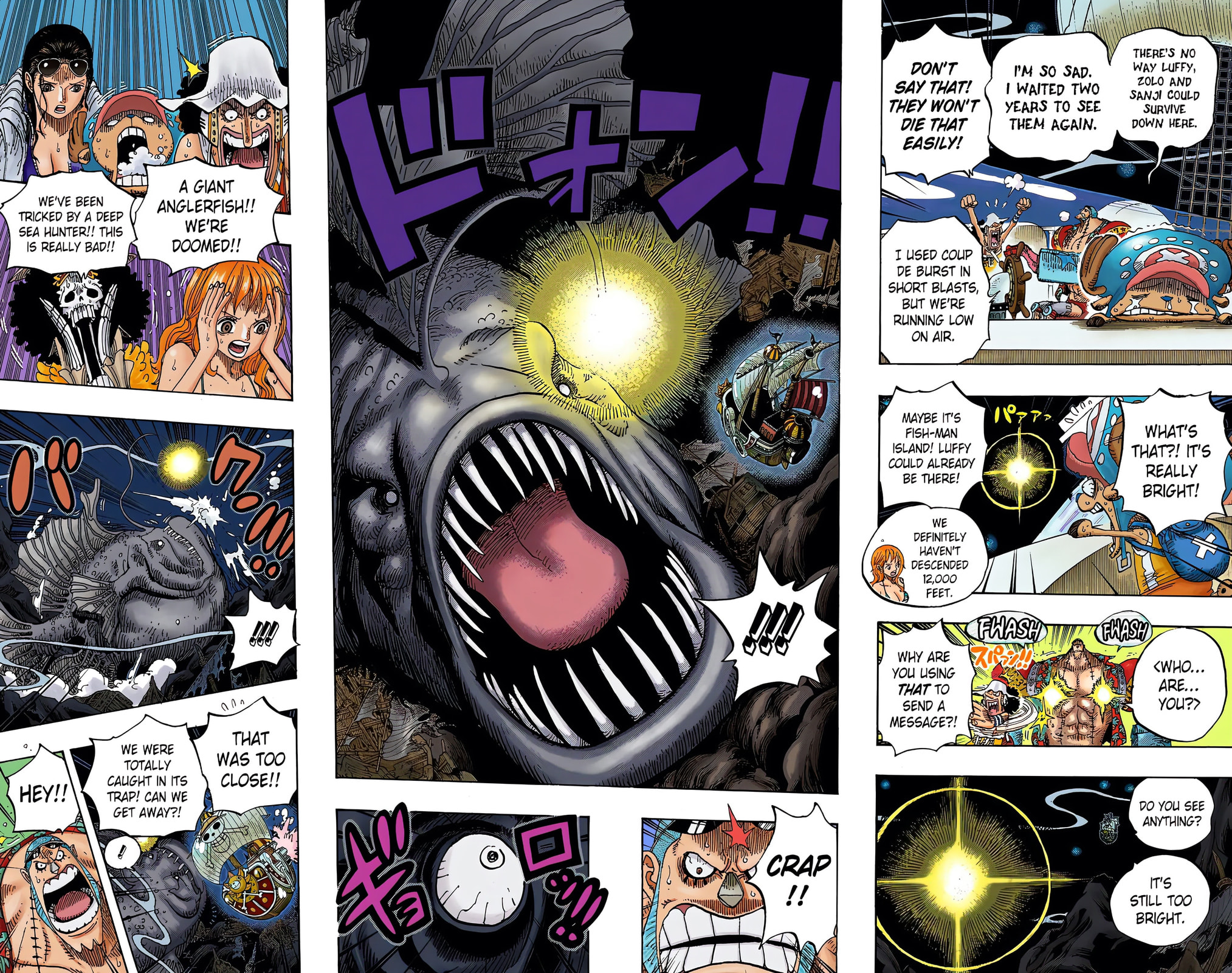 Read One Piece (Colored) chapter 606 image 7 on Lezhin