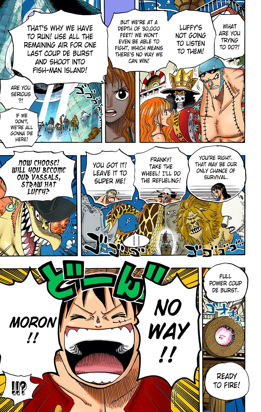 Read One Piece (Colored) chapter 607 image 12 on Lezhin