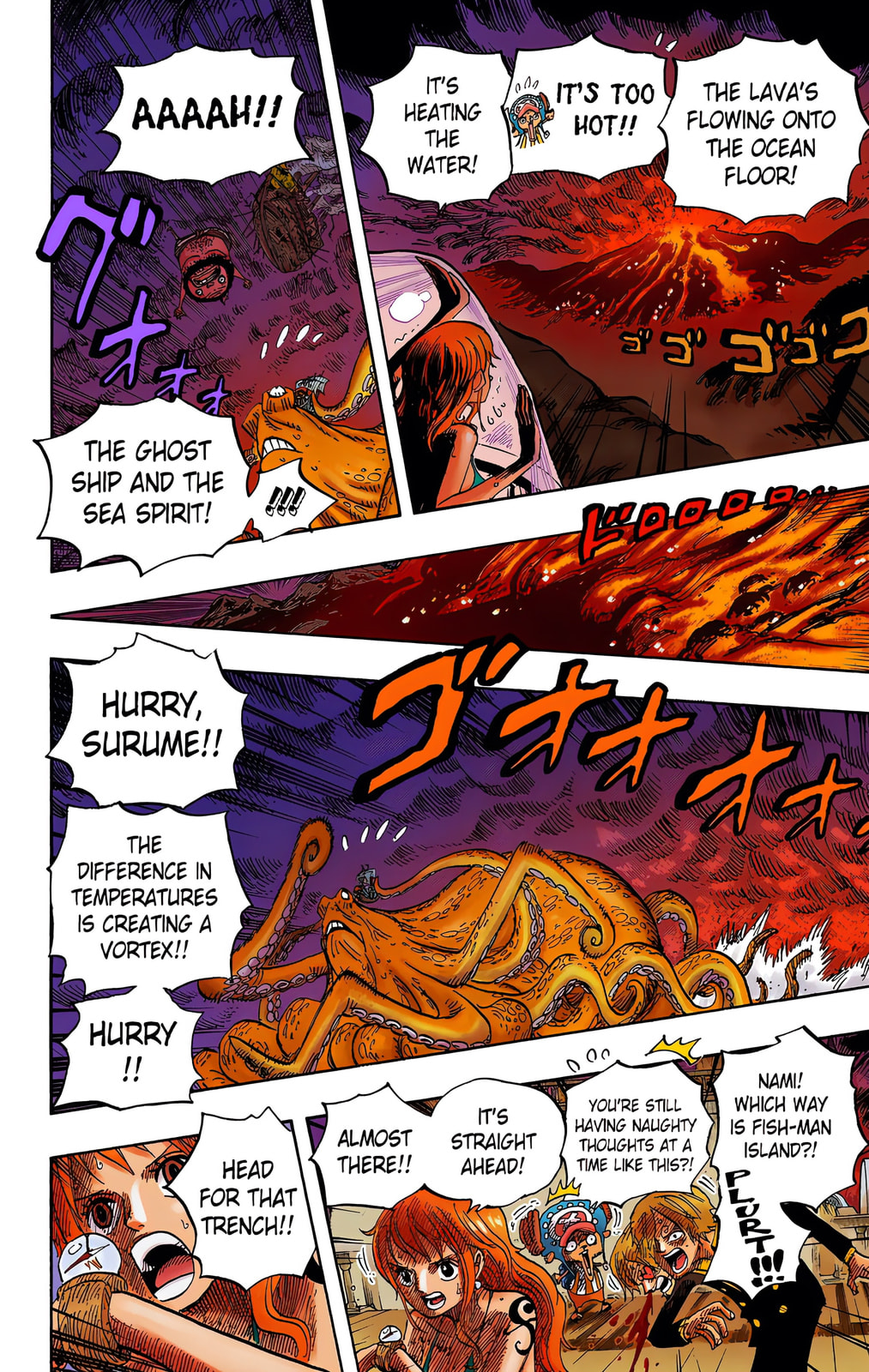 Read One Piece (Colored) chapter 607 image 4 on Lezhin