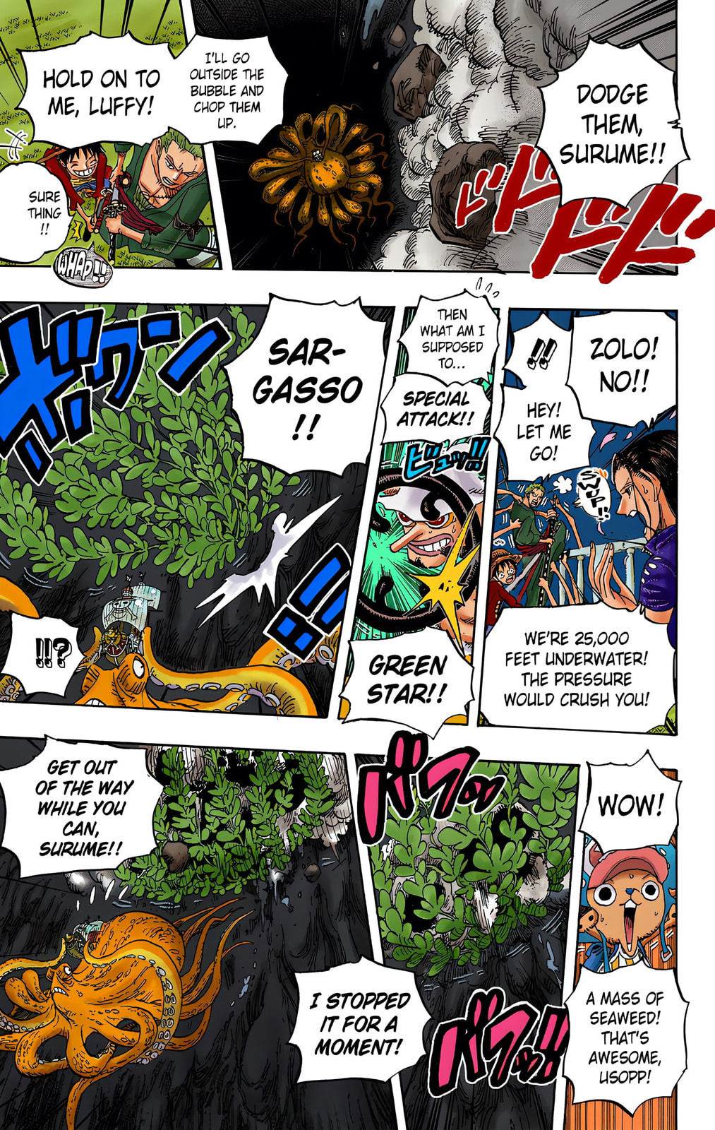Read One Piece (Colored) chapter 607 image 7 on Lezhin