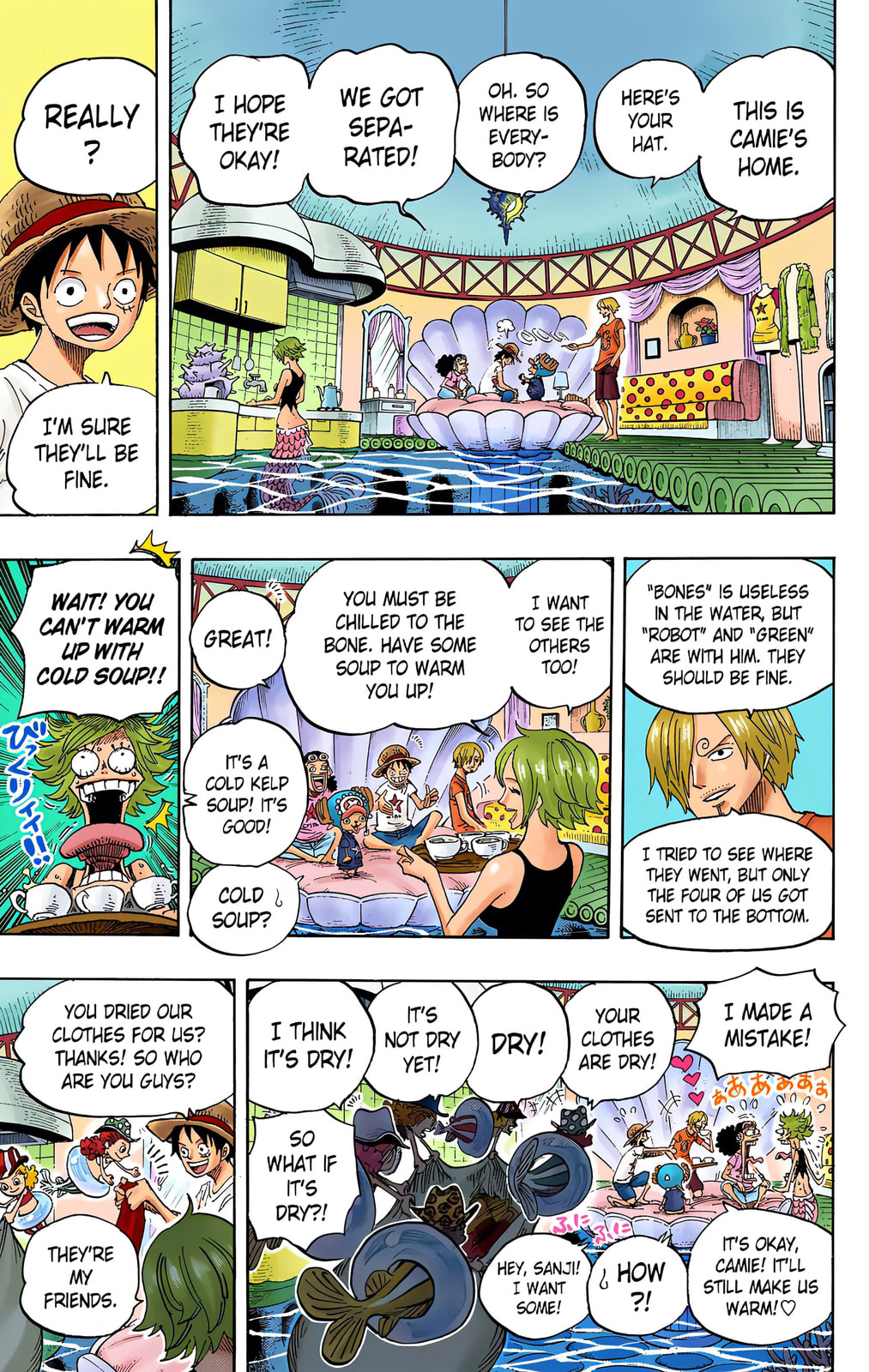 Read One Piece (Colored) chapter 608 image 10 on Lezhin