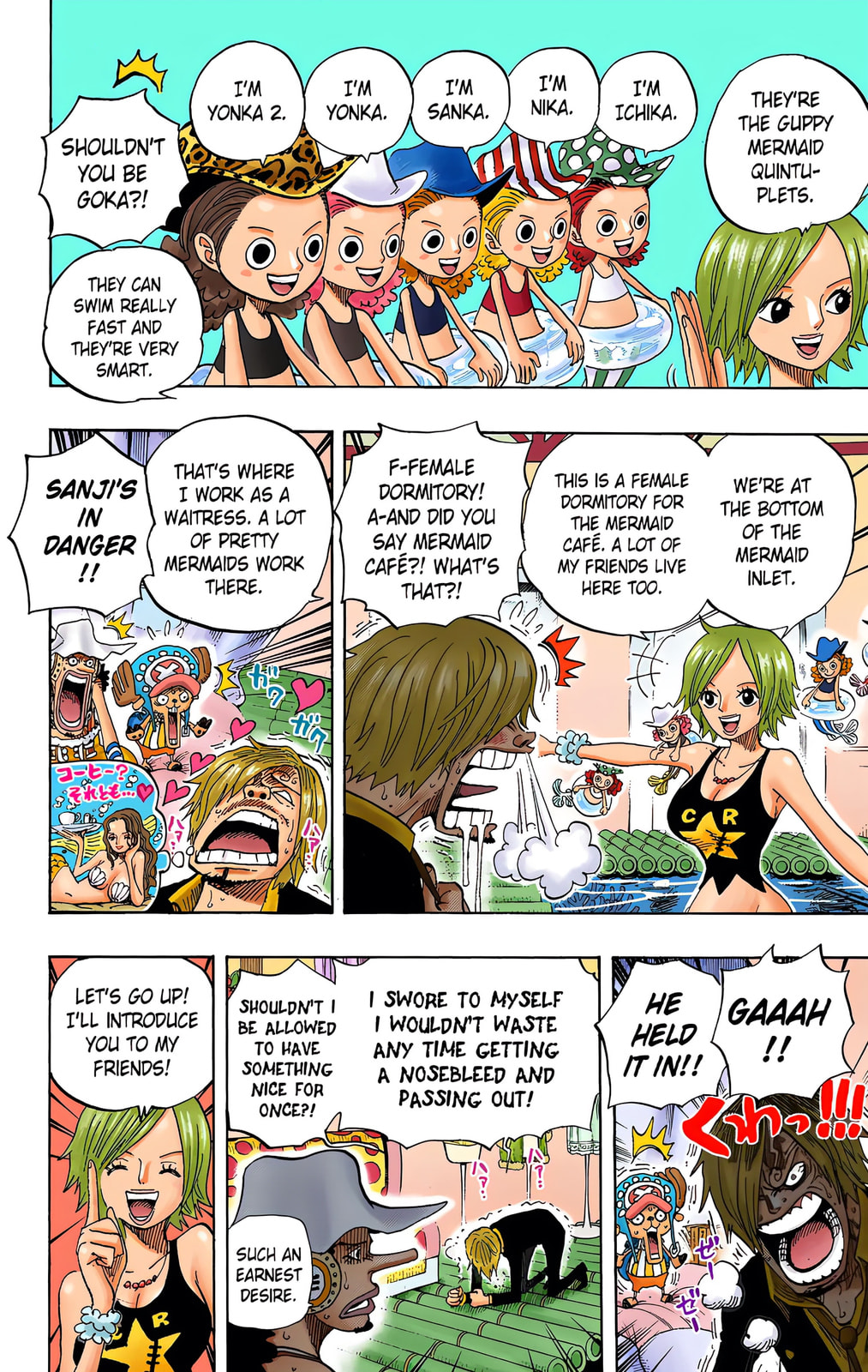 Read One Piece (Colored) chapter 608 image 11 on Lezhin