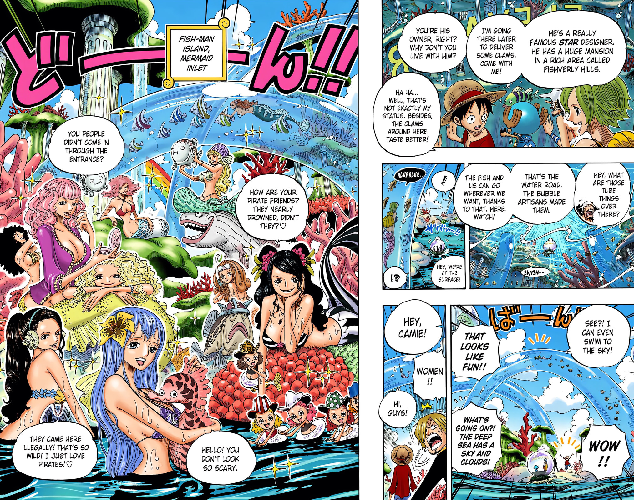 Read One Piece (Colored) chapter 608 image 13 on Lezhin
