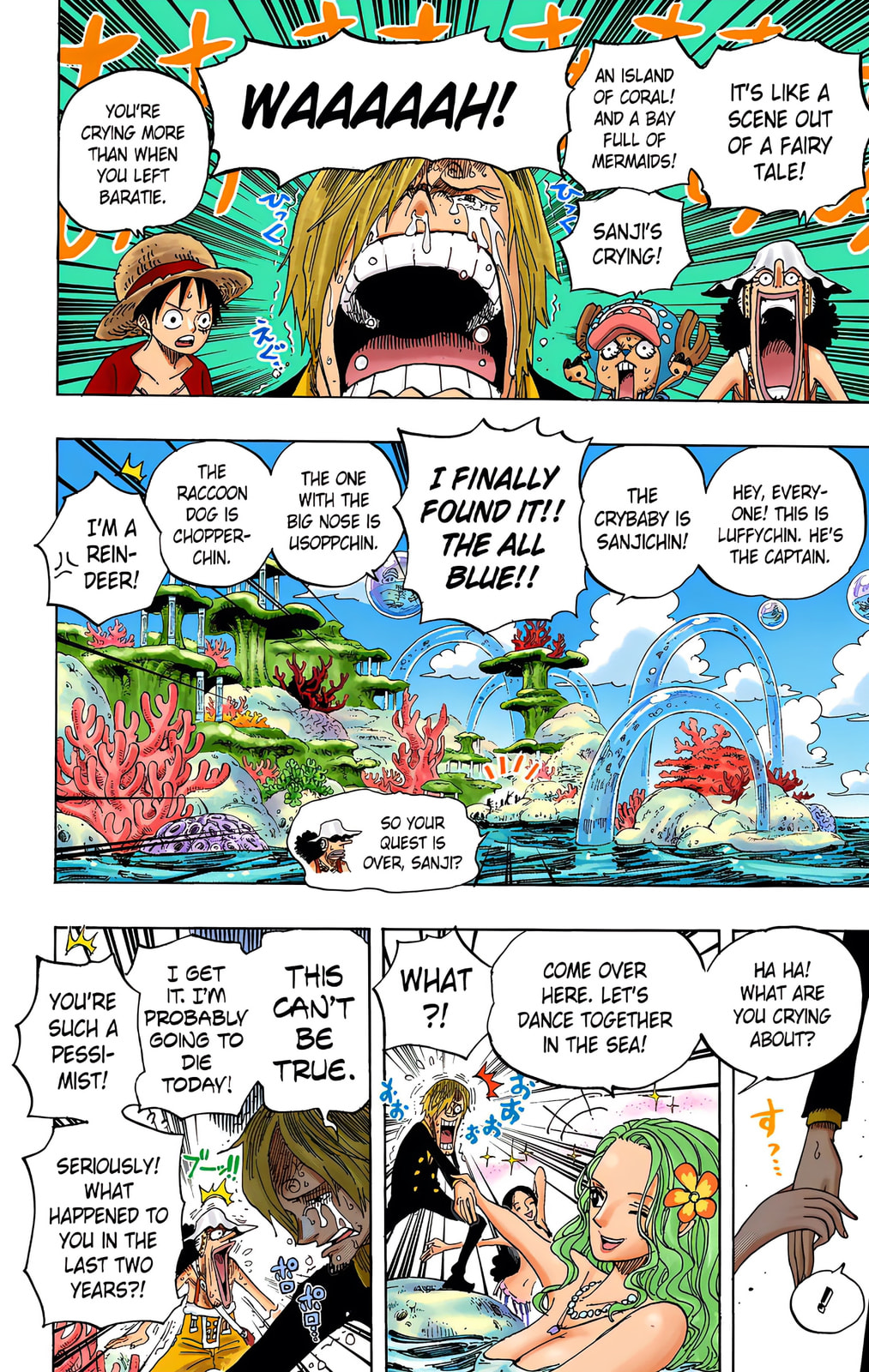 Read One Piece (Colored) chapter 608 image 14 on Lezhin