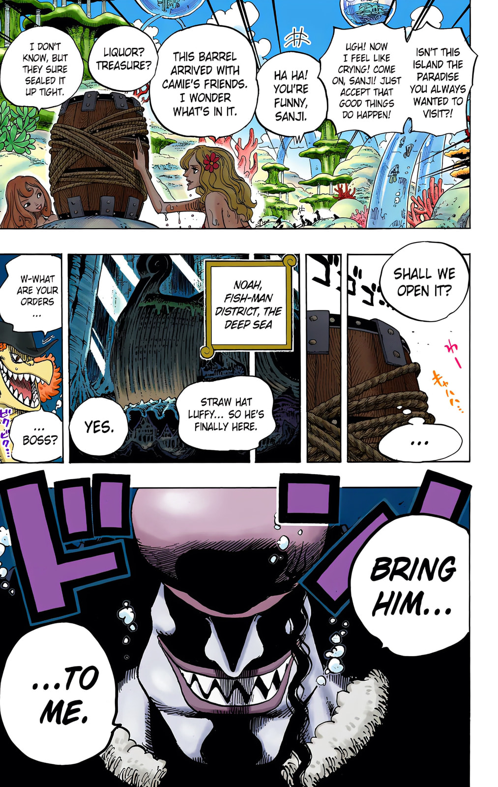 Read One Piece (Colored) chapter 608 image 15 on Lezhin