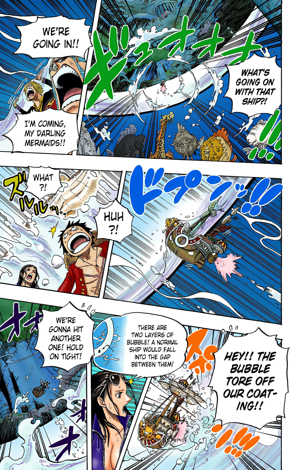 Read One Piece (Colored) chapter 608 image 4 on Lezhin