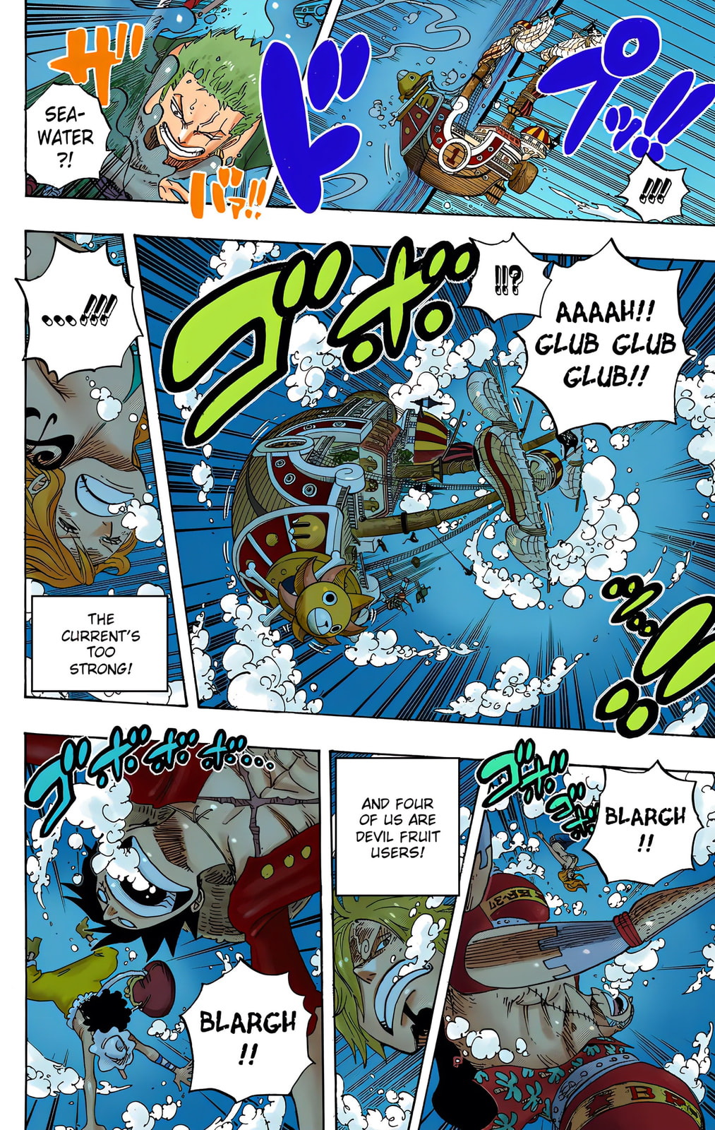 Read One Piece (Colored) chapter 608 image 5 on Lezhin