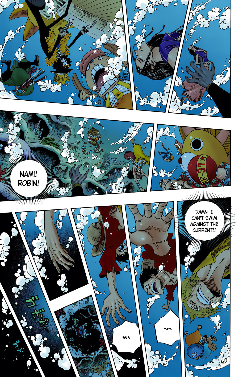 Read One Piece (Colored) chapter 608 image 6 on Lezhin