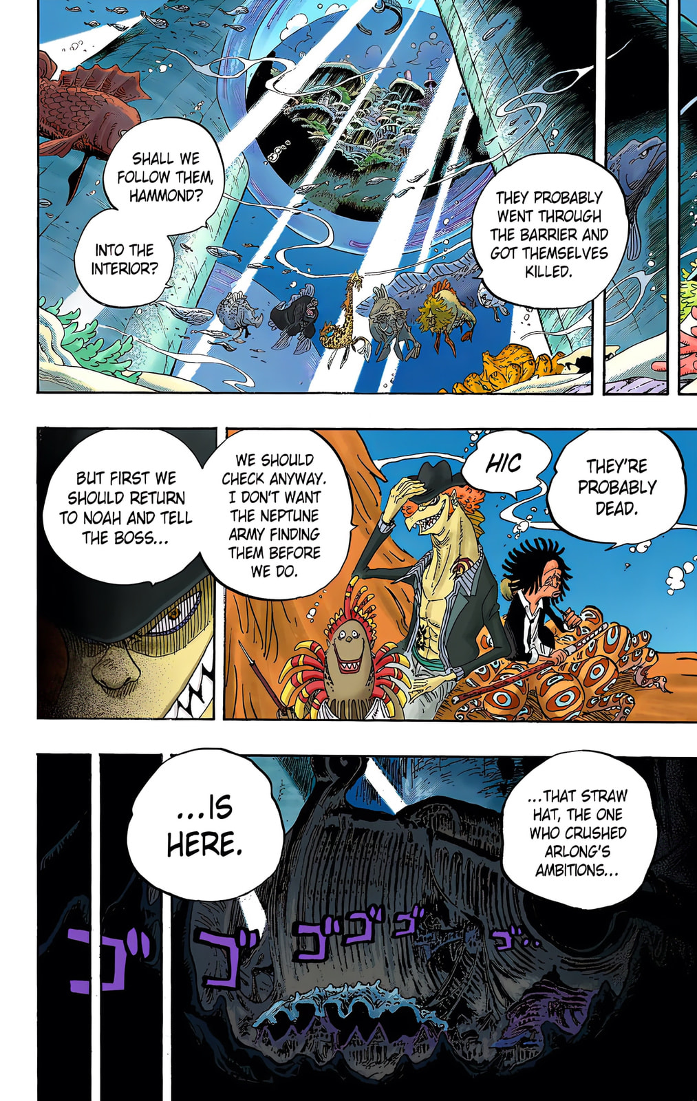 Read One Piece (Colored) chapter 608 image 7 on Lezhin