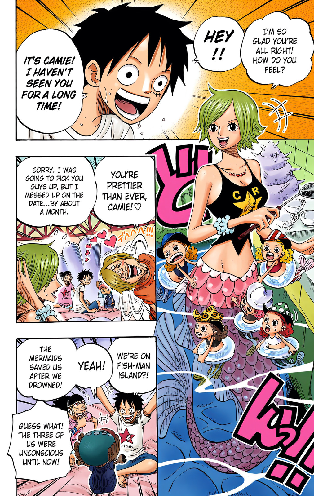 Read One Piece (Colored) chapter 608 image 9 on Lezhin