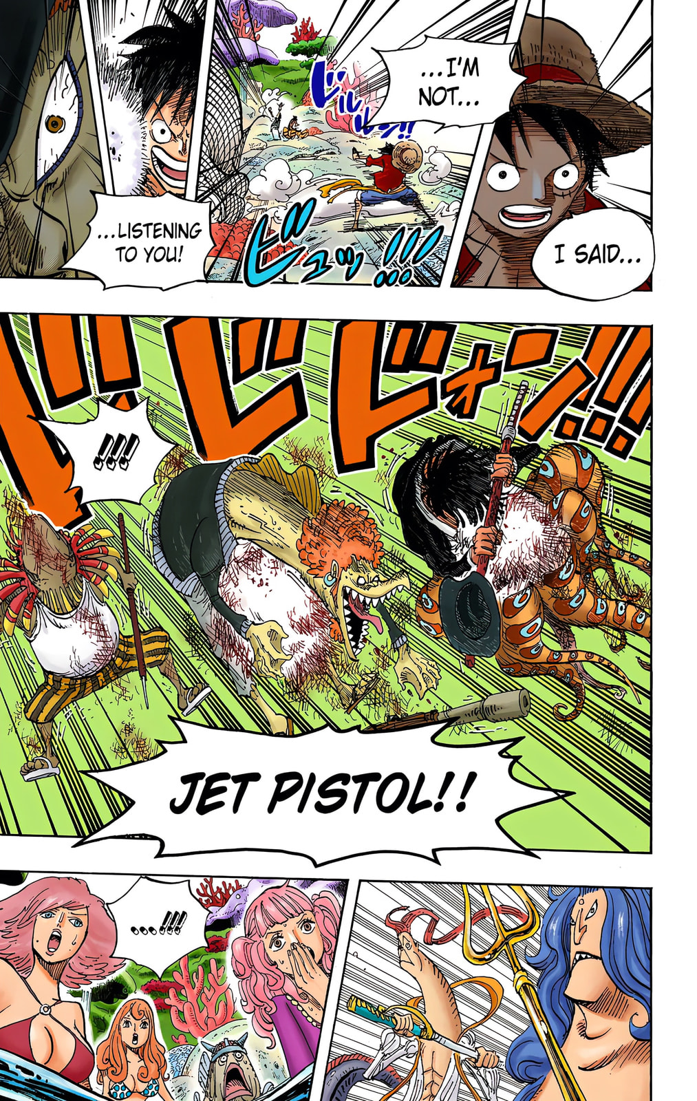 Read One Piece (Colored) chapter 609 image 12 on Lezhin