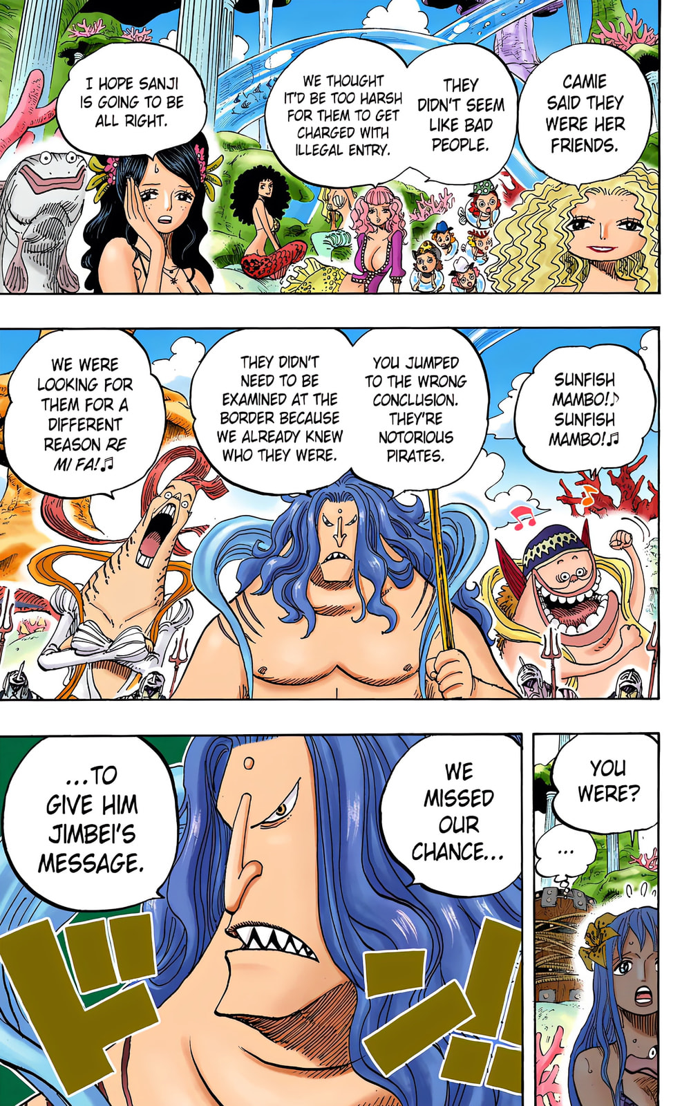 Read One Piece (Colored) chapter 609 image 16 on Lezhin