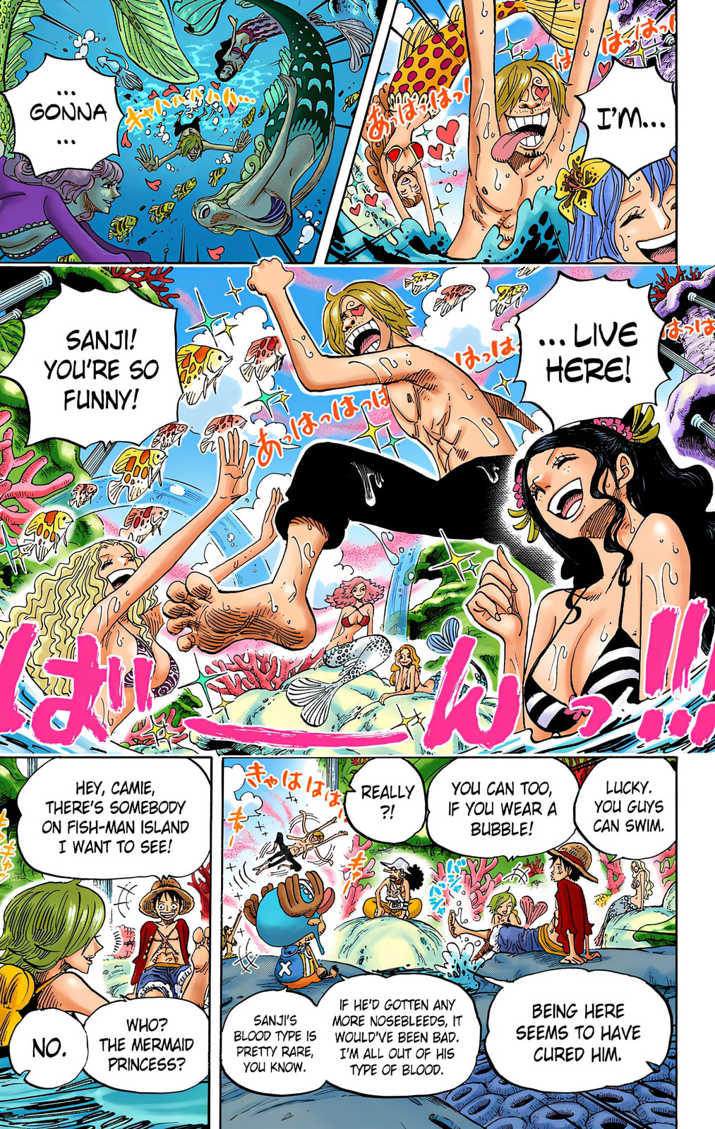 Read One Piece (Colored) chapter 609 image 2 on Lezhin