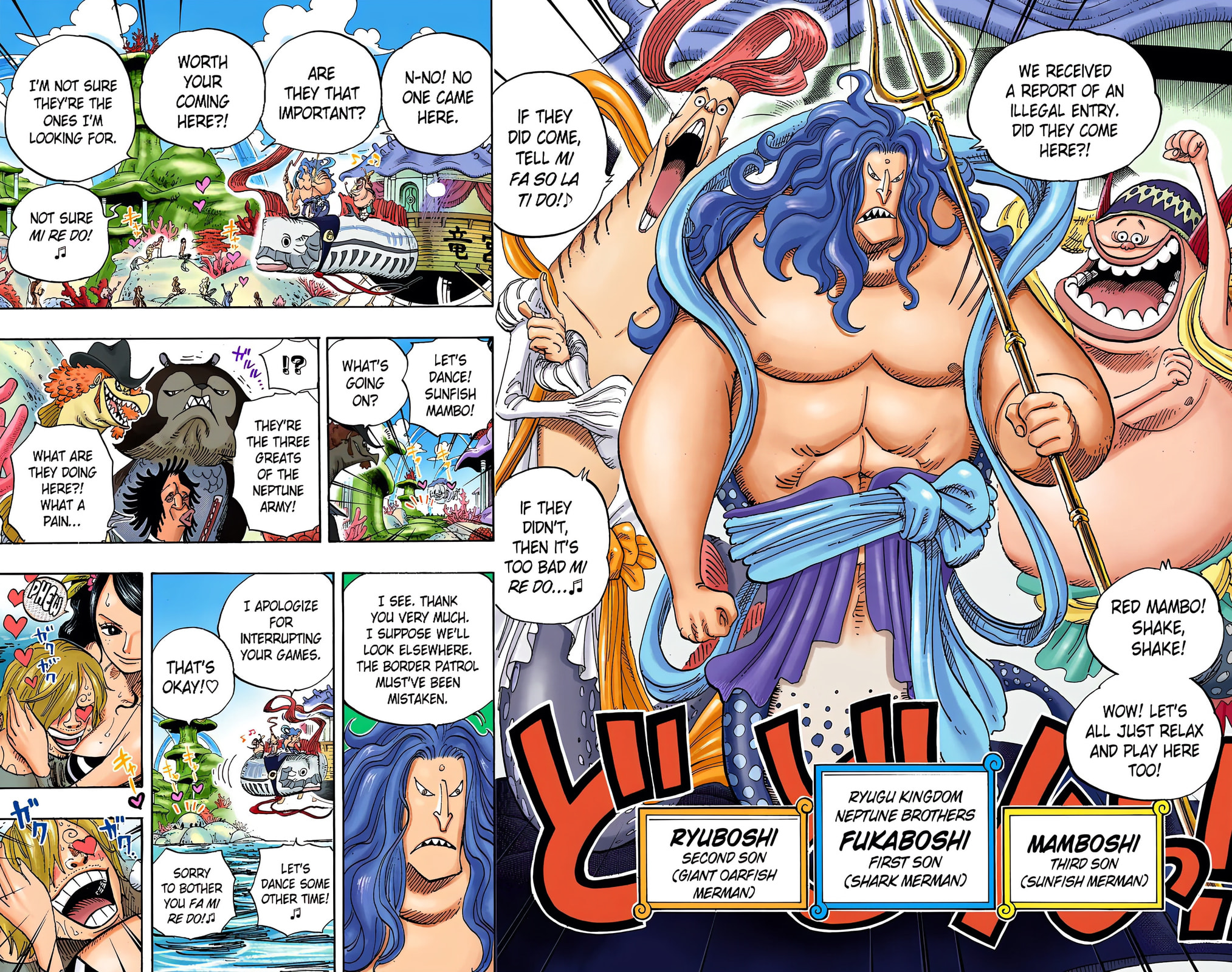 Read One Piece (Colored) chapter 609 image 6 on Lezhin