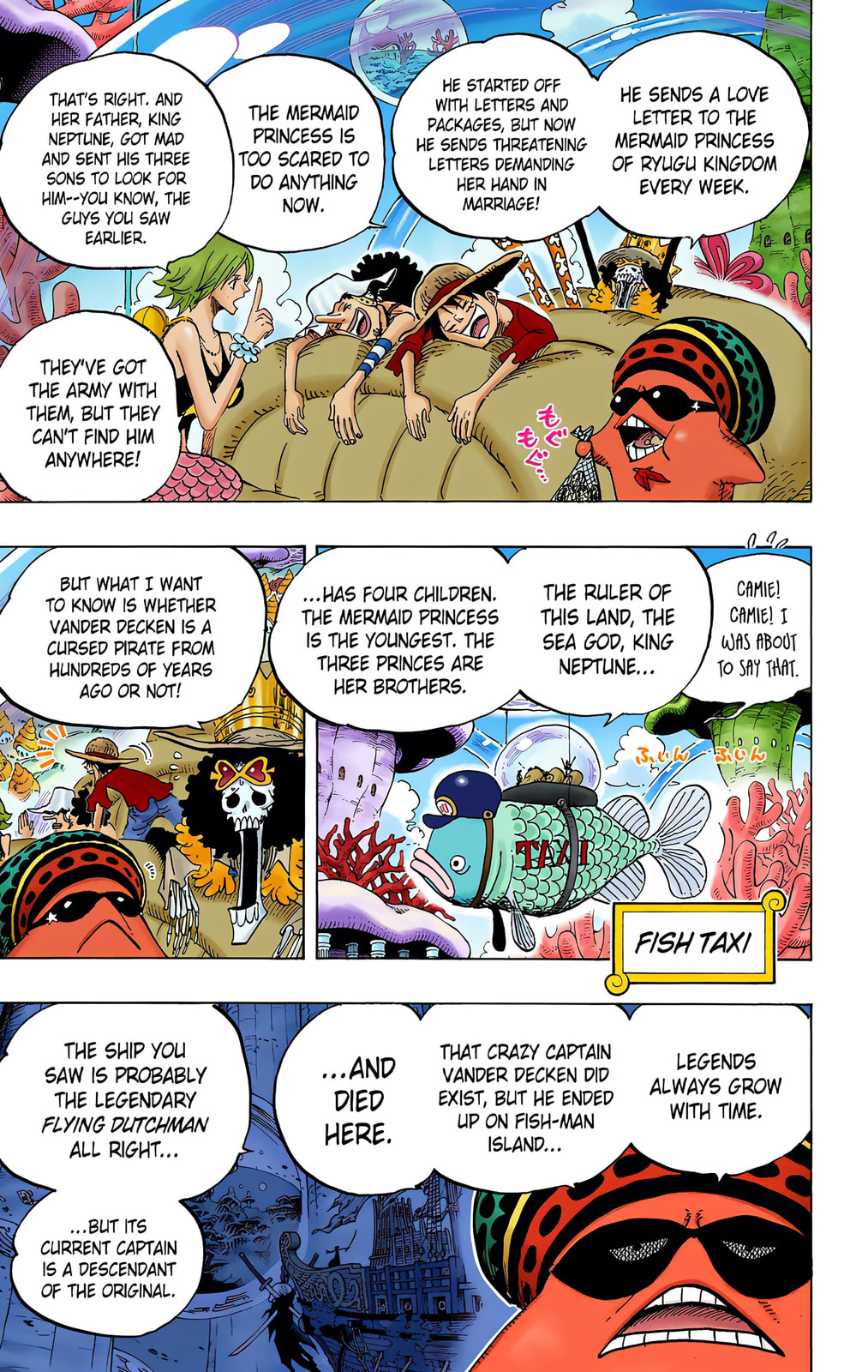 Read One Piece (Colored) chapter 610 image 10 on Lezhin