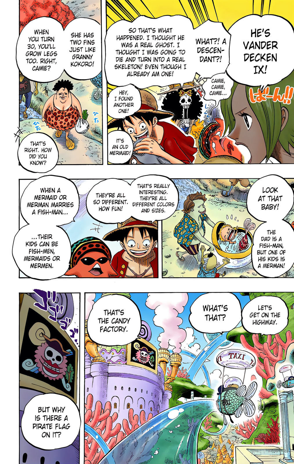 Read One Piece (Colored) chapter 610 image 11 on Lezhin