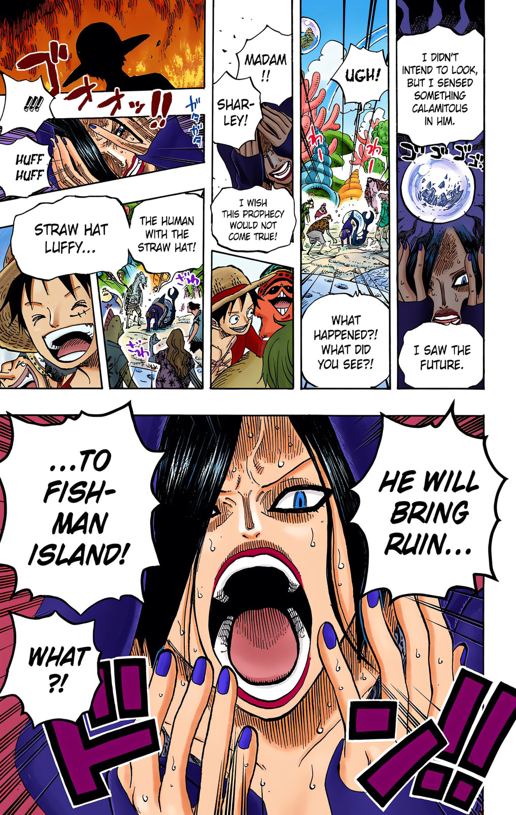 Read One Piece (Colored) chapter 610 image 14 on Lezhin