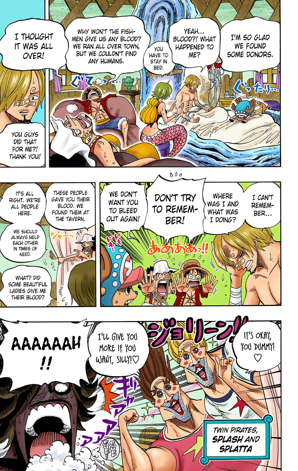 Read One Piece (Colored) chapter 610 image 2 on Lezhin