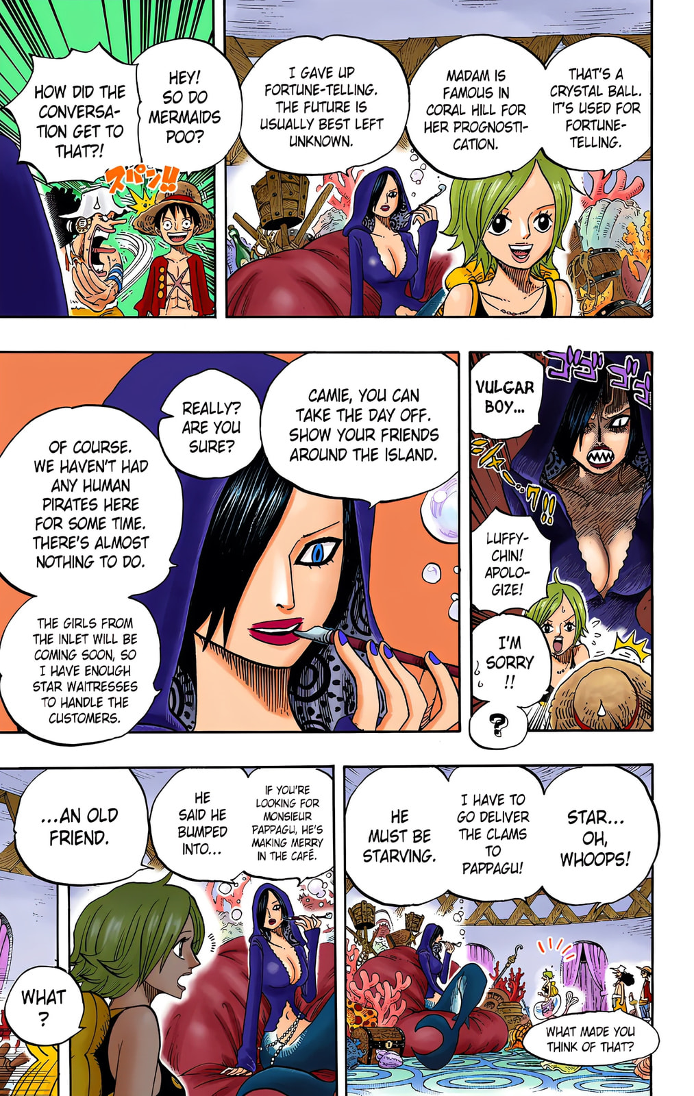 Read One Piece (Colored) chapter 610 image 6 on Lezhin