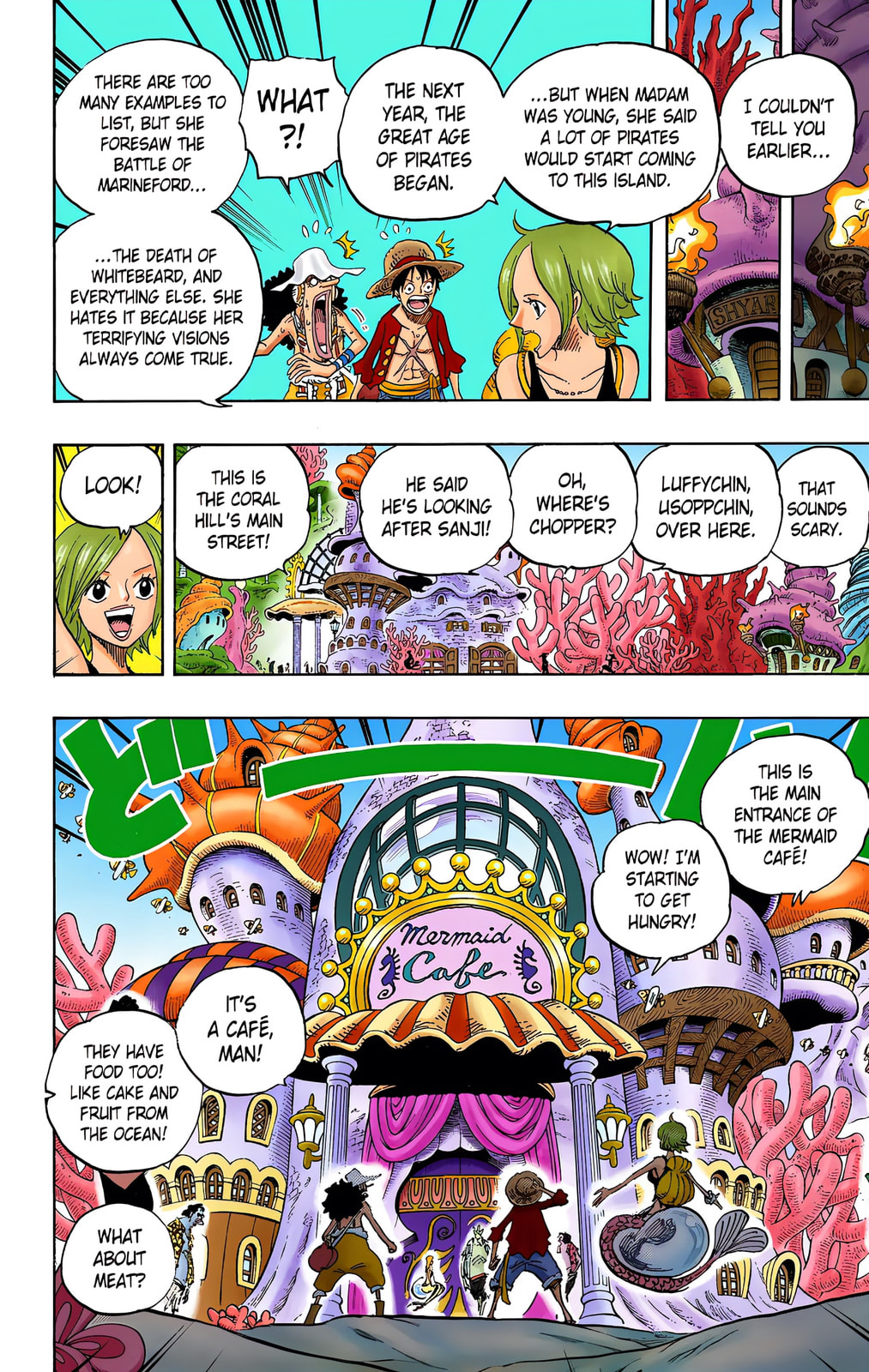 Read One Piece (Colored) chapter 610 image 7 on Lezhin