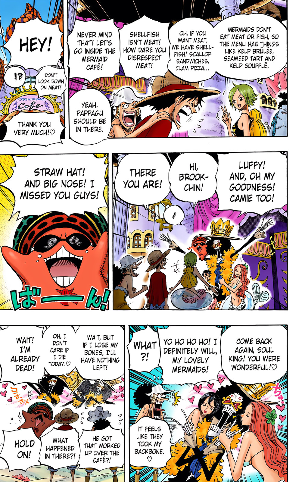 Read One Piece (Colored) chapter 610 image 8 on Lezhin