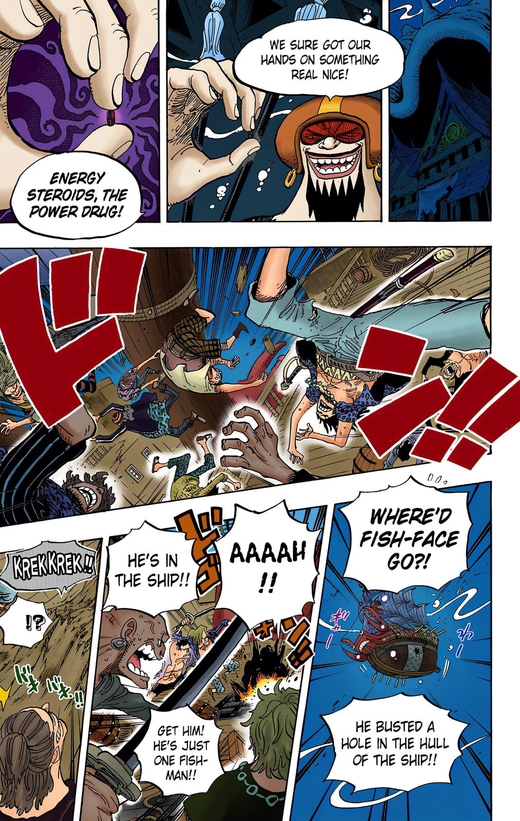 Read One Piece (Colored) chapter 611 image 11 on Lezhin