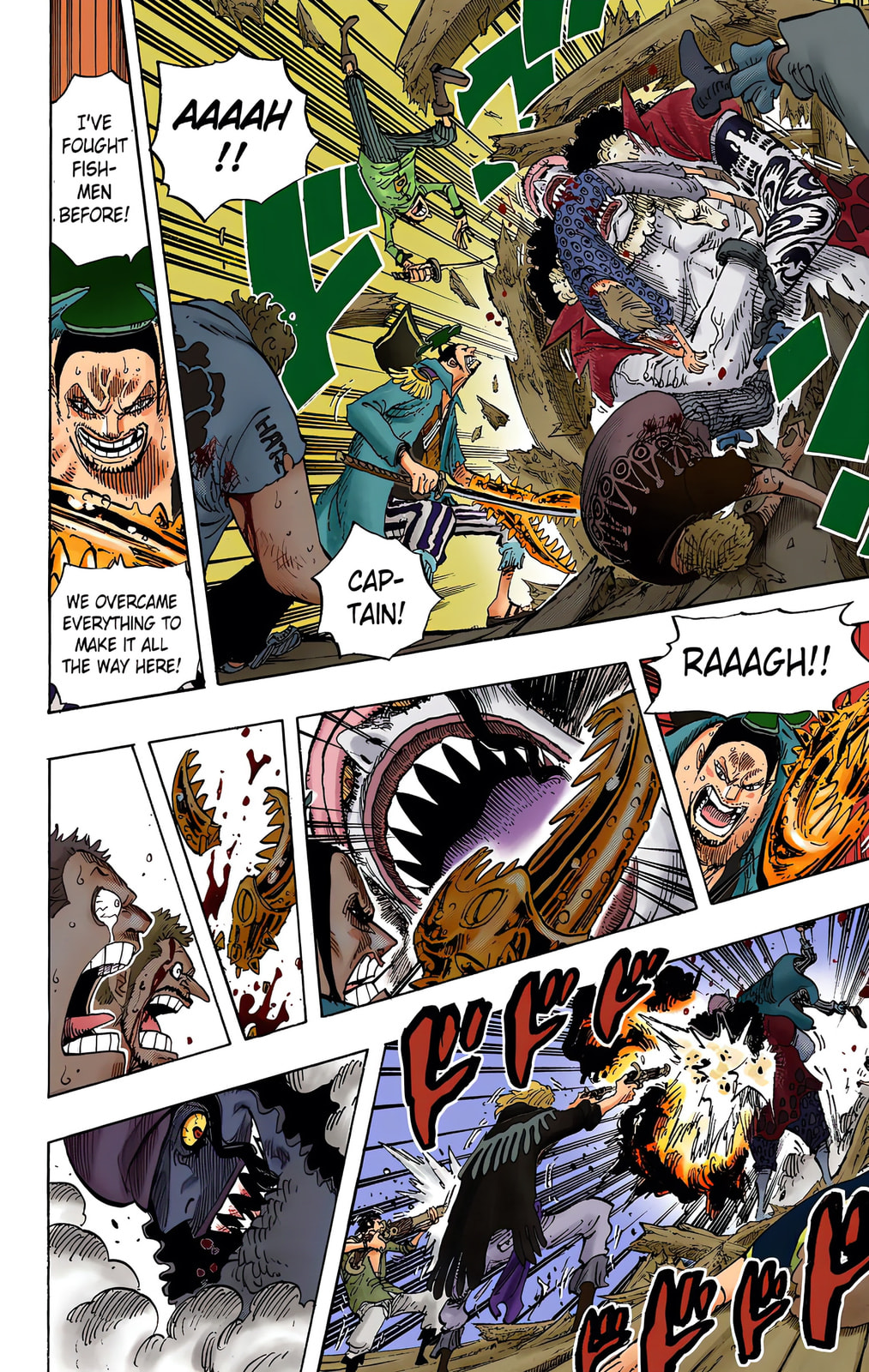 Read One Piece (Colored) chapter 611 image 12 on Lezhin