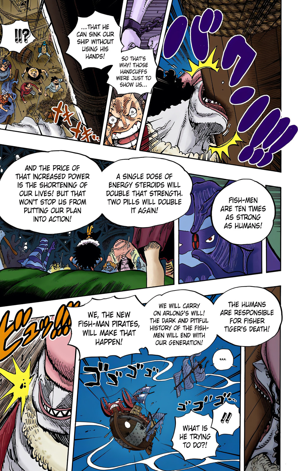 Read One Piece (Colored) chapter 611 image 13 on Lezhin
