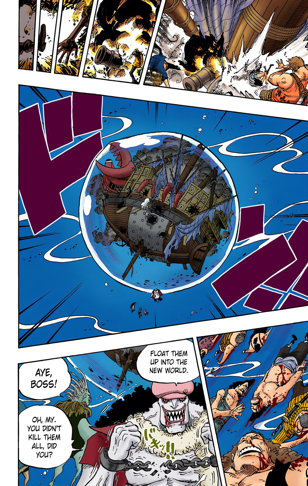 Read One Piece (Colored) chapter 611 image 14 on Lezhin