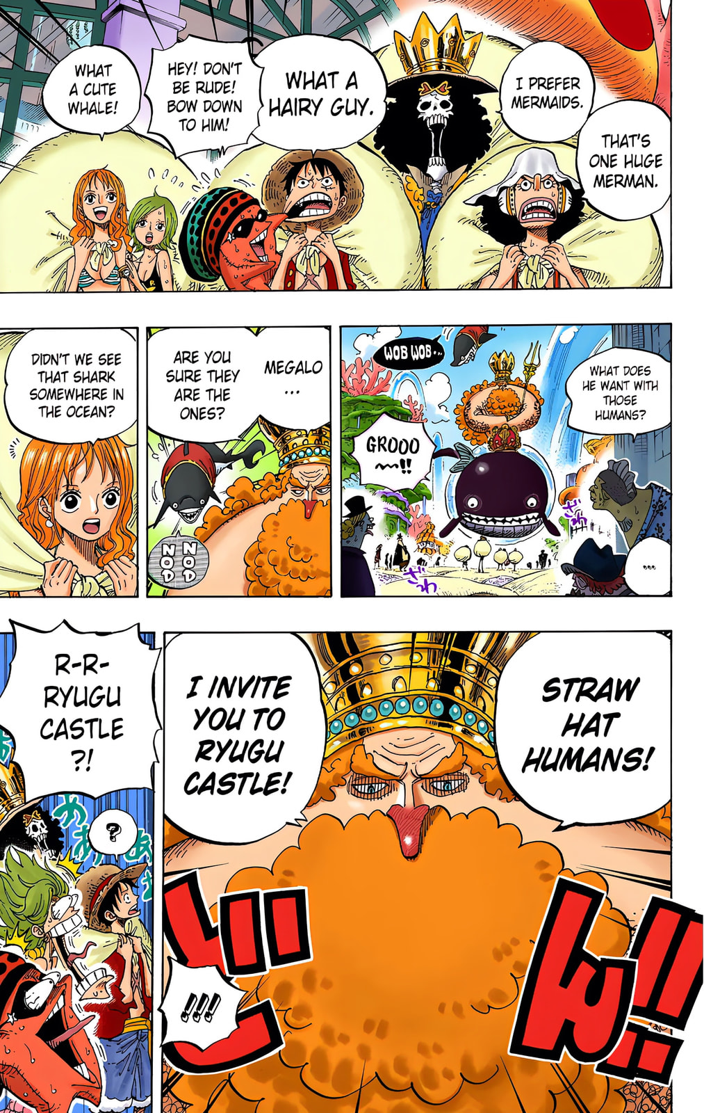 Read One Piece (Colored) chapter 611 image 9 on Lezhin