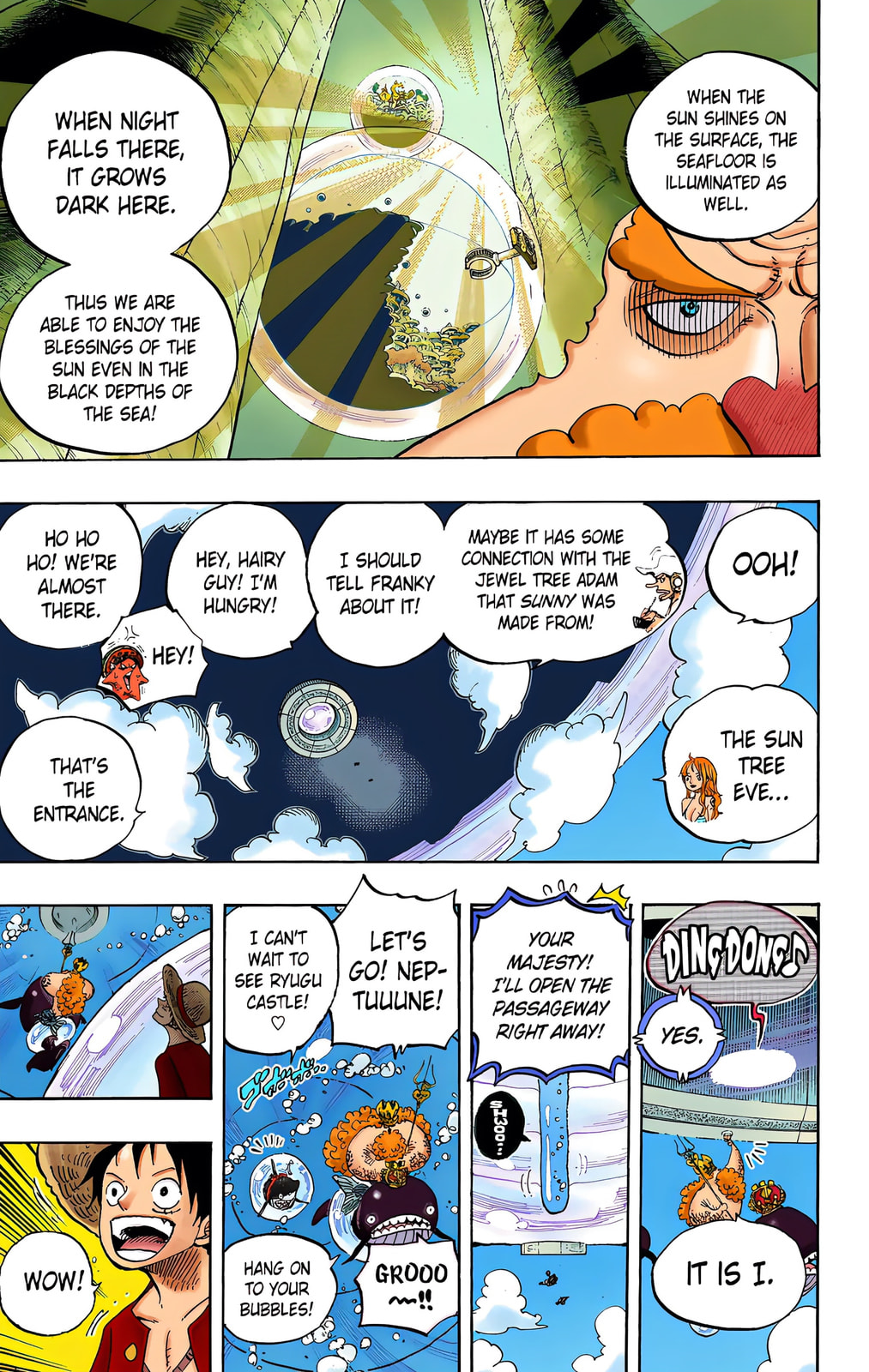Read One Piece (Colored) chapter 612 image 10 on Lezhin